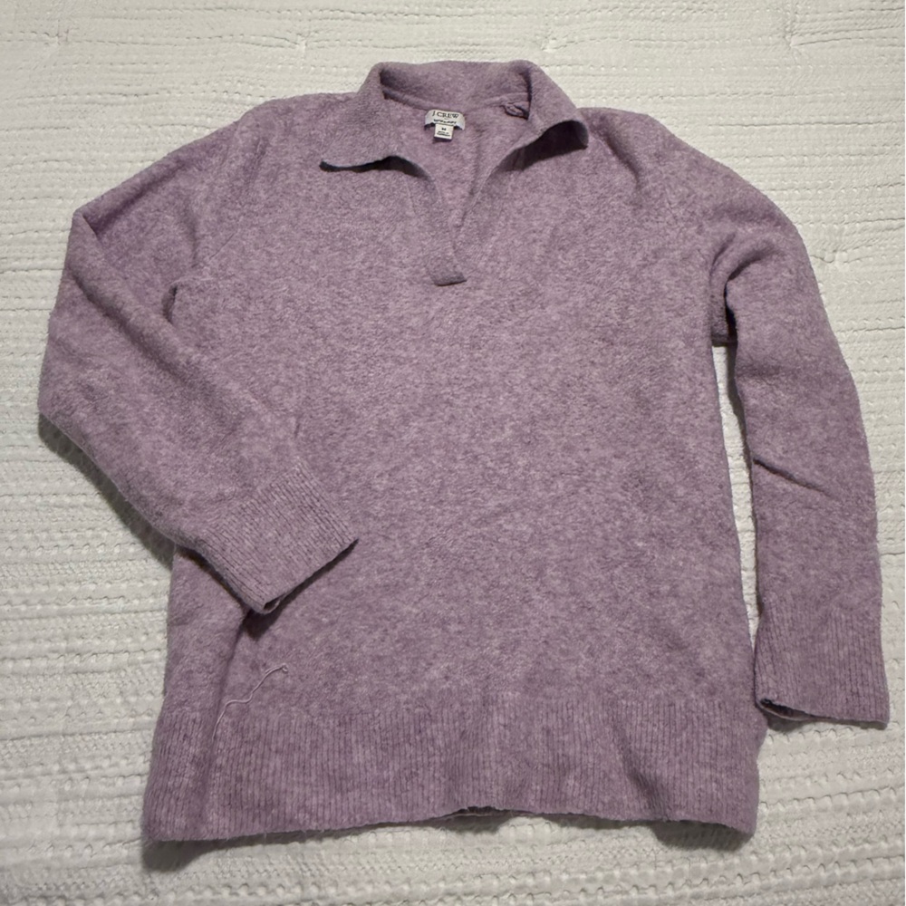 J. Crew Lavender super soft Sweater